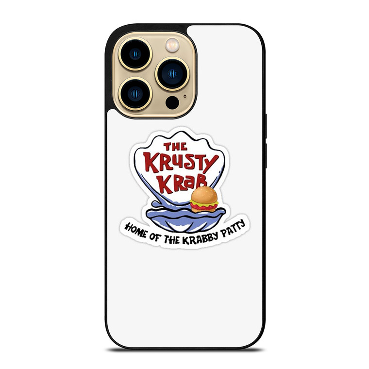 KRUSTY KRAB SPONGEBOB LOGO iPhone 14 Pro Max Case Cover