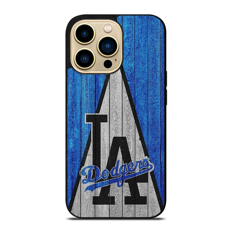 LOS ANGELES DODGERS WOODEN iPhone 14 Pro Max Case Cover