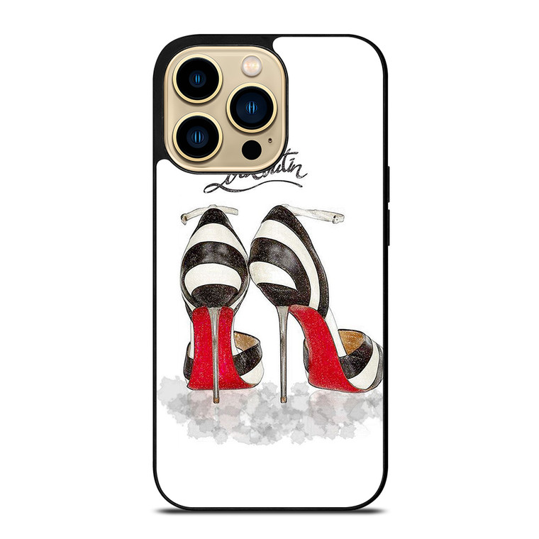 LOUBOUTIN SHOES LOGO 2 iPhone 14 Pro Max Case Cover