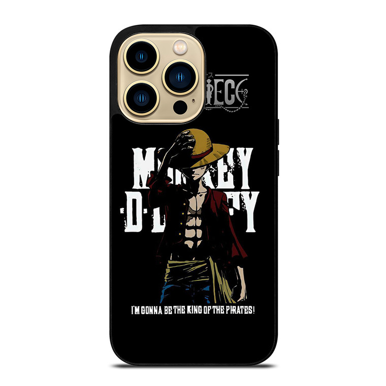 LUFFY ONE PIECE QUOTE iPhone 14 Pro Max Case Cover