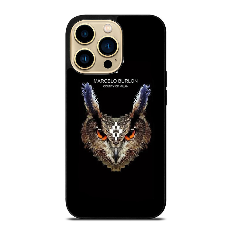 MARCELO BURLON OWL iPhone 14 Pro Max Case Cover