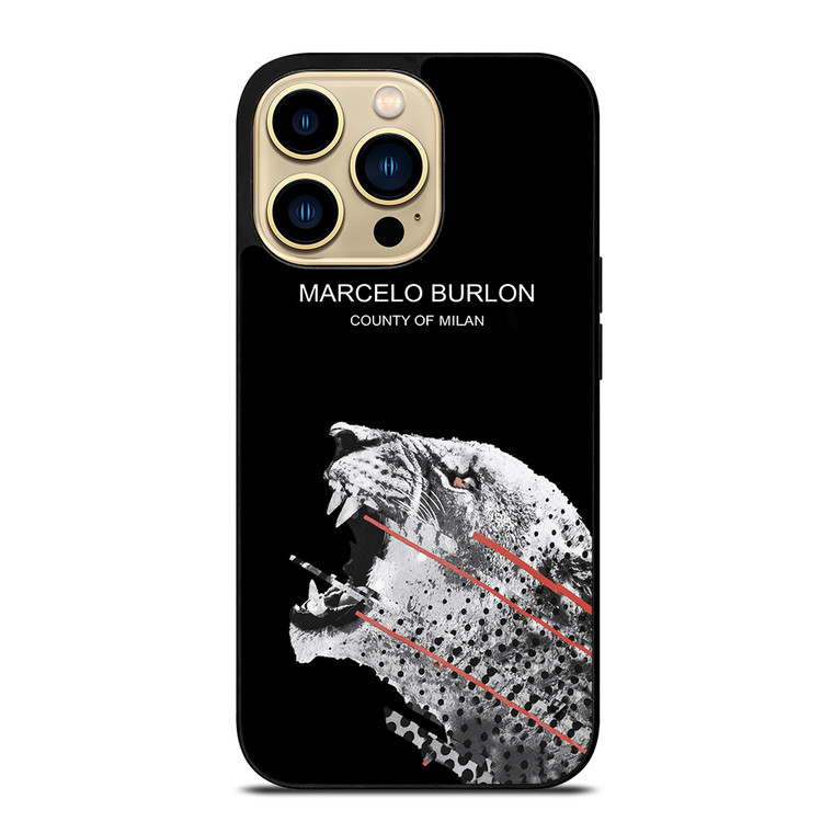 MARCELO BURLON TIGER iPhone 14 Pro Max Case Cover