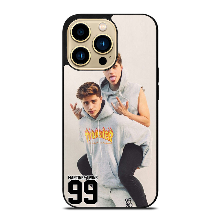 MARTINEZ TWINS 1 iPhone 14 Pro Max Case Cover