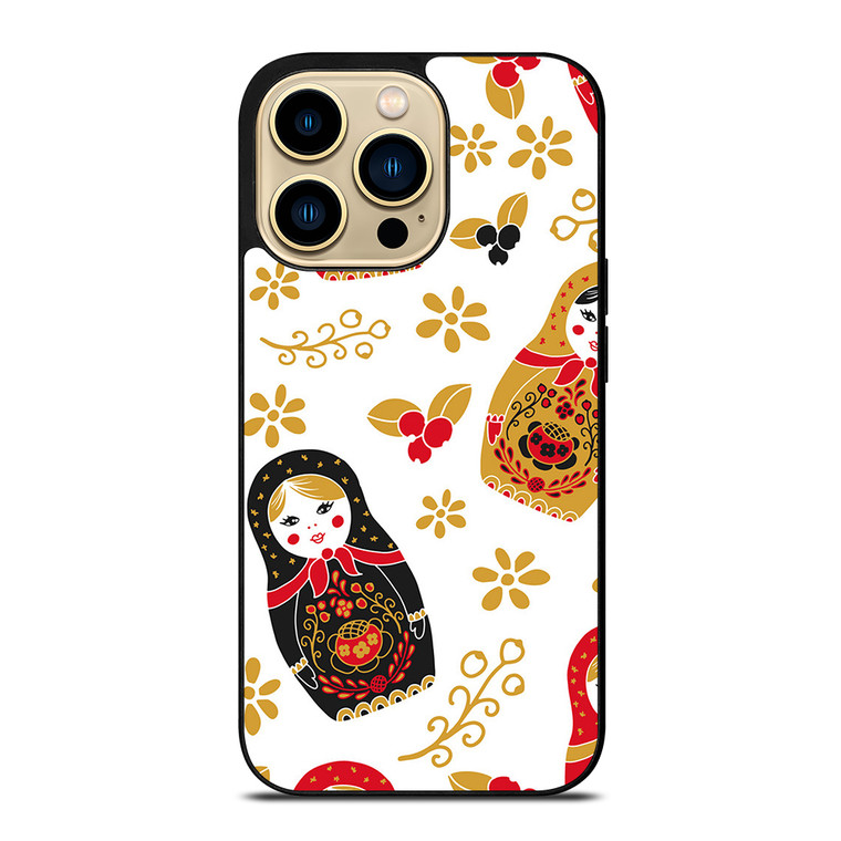 MATRYOSHKA RUSSIAN NESTING DOLLS iPhone 14 Pro Max Case Cover
