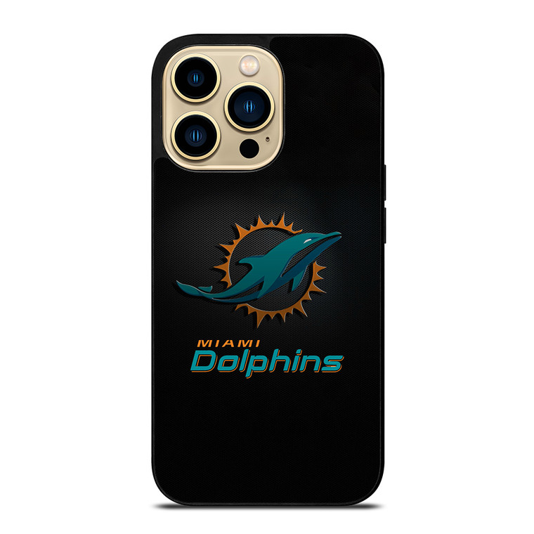 MIAMI DOLPHINS NFL ICON 3 iPhone 14 Pro Max Case Cover