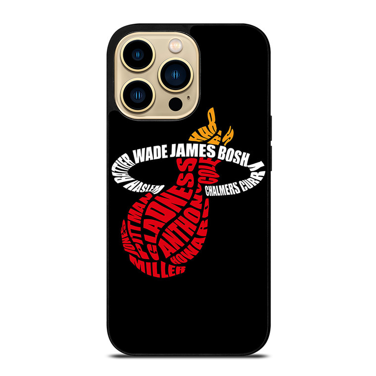 MIAMI HEAT LOGO iPhone 14 Pro Max Case Cover