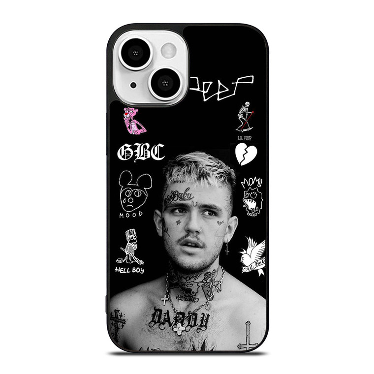 LIL PEEP RAPPER TATTOO iPhone 13 Mini Case Cover