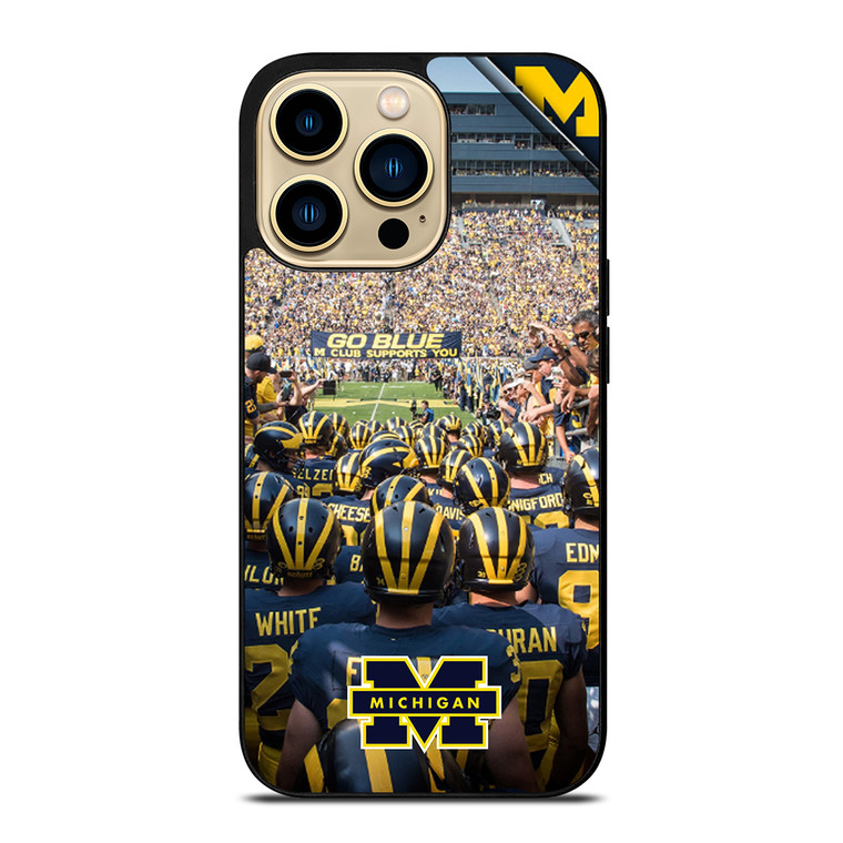 MICHIGAN WOLVERINES PRIDE iPhone 14 Pro Max Case Cover