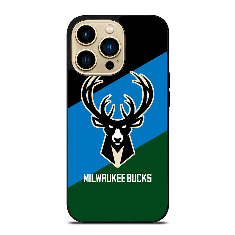 MILWAUKEE BUCKS NBA LOGO iPhone 14 Pro Max Case Cover