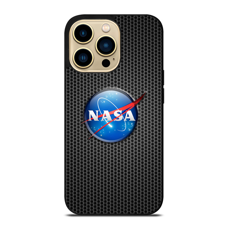 NASA METAL LOGO iPhone 14 Pro Max Case Cover