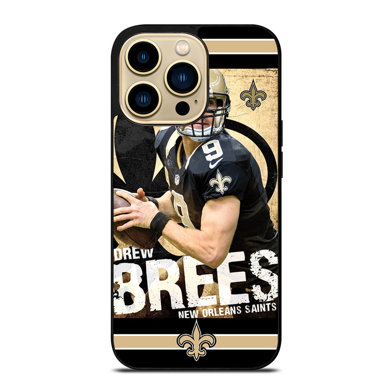 NEW ORLEANS SAINTS DREW BREES iPhone 14 Pro Max Case Cover