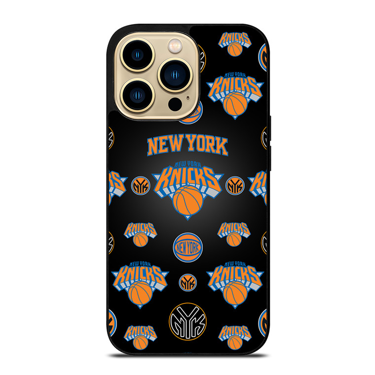 NEW YORK KNICKS PATTERN iPhone 14 Pro Max Case Cover