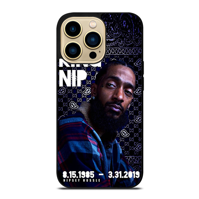 NIPSEY HUSSLE KING NIP iPhone 14 Pro Max Case Cover