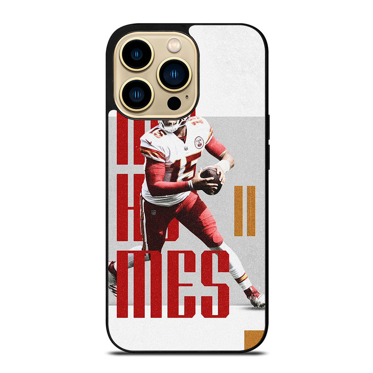 PATRICK MAHOMES KC CHIEFS 15 iPhone 14 Pro Max Case Cover