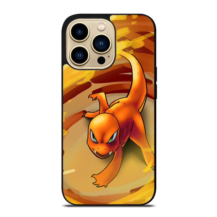POKEMON CHARMANDER ART iPhone 14 Pro Max Case Cover
