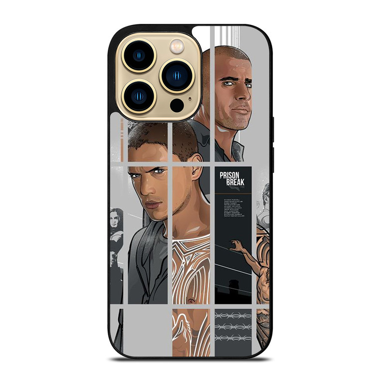 PRISON BREAK ART iPhone 14 Pro Max Case Cover