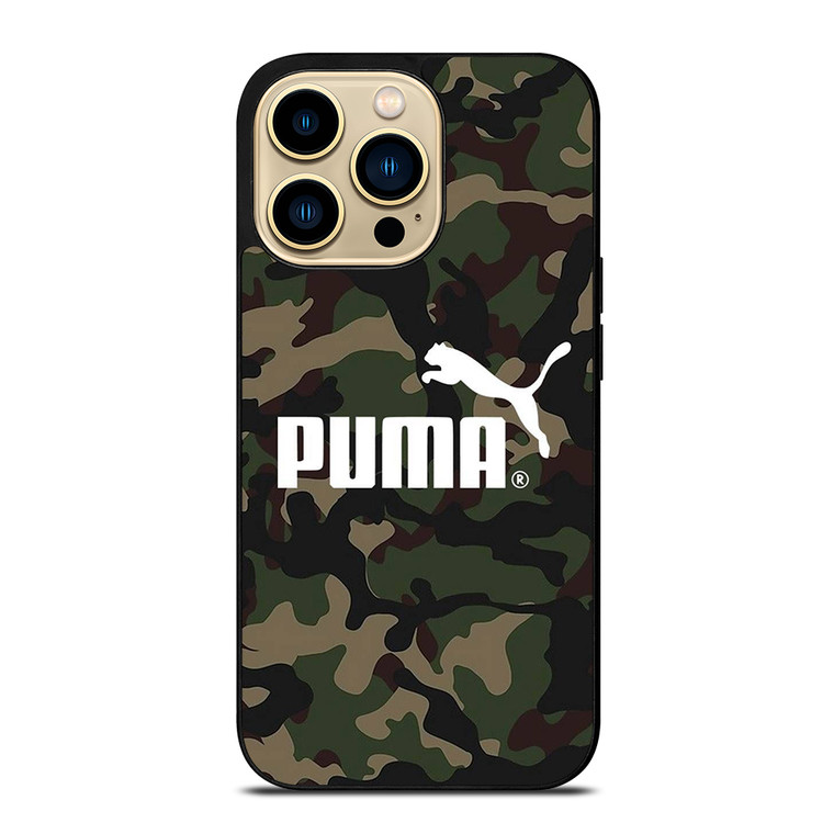 PUMA CAMO LOGO iPhone 14 Pro Max Case Cover