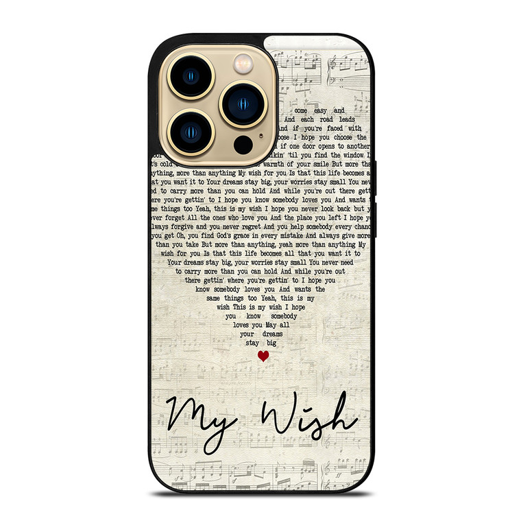RASCAL FLATTS LYRIC iPhone 14 Pro Max Case Cover