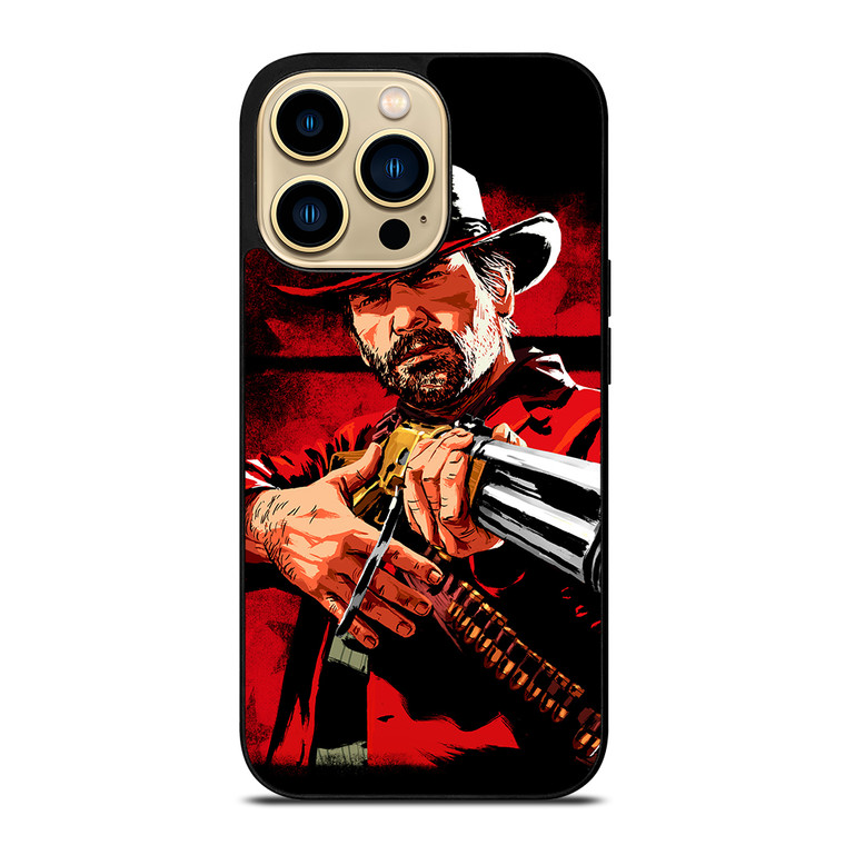 RED DEAD REDEMPTION ACTION iPhone 14 Pro Max Case Cover