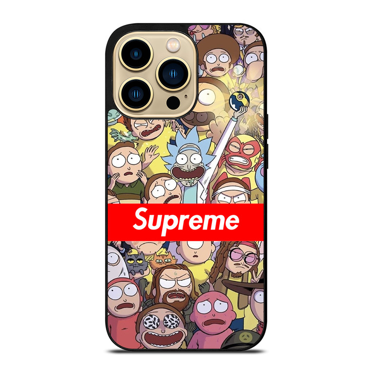 RICK AND MORTY COLLAGE iPhone 14 Pro Max Case Cover