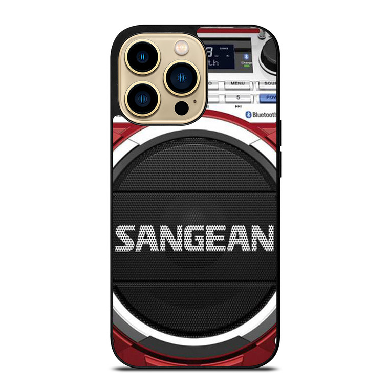 SANGEAN RED RADIO SPEAKER iPhone 14 Pro Max Case Cover