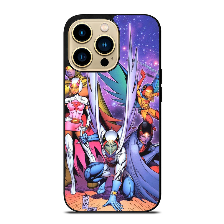 SCIENCE NINJA TEAM GATCHAMAN CARTOON iPhone 14 Pro Max Case Cover