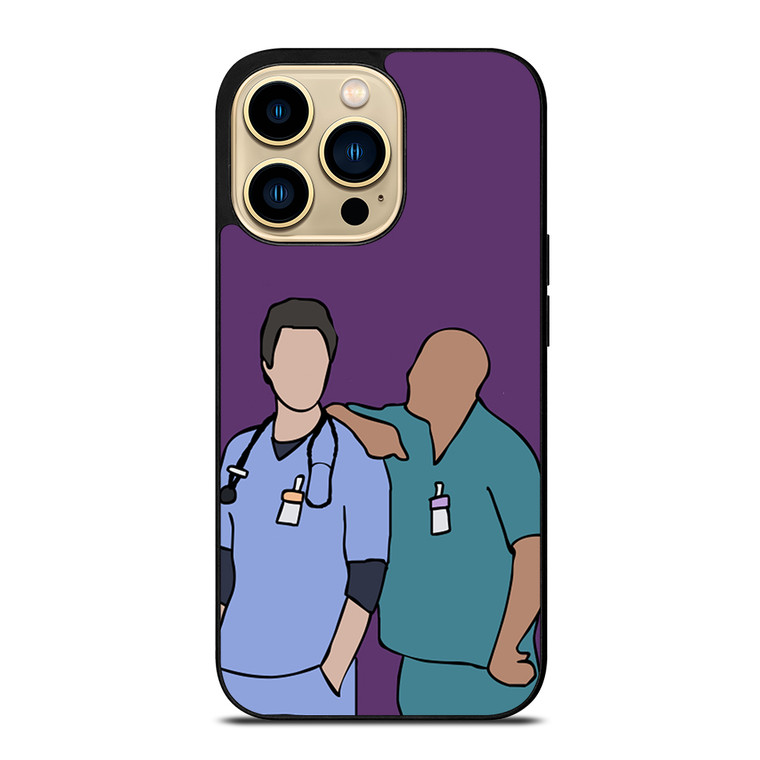 SCRUBS TURK AND JD iPhone 14 Pro Max Case Cover SCRUBS TURK AND JD iPhone 14 Pro Max Case Cover