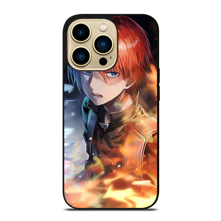 SHOTO TODOROKI FACE MY HERO ACADEMIA iPhone 14 Pro Max Case Cover