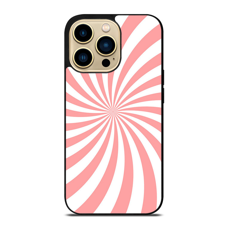 SPIRAL PINK iPhone 14 Pro Max Case Cover