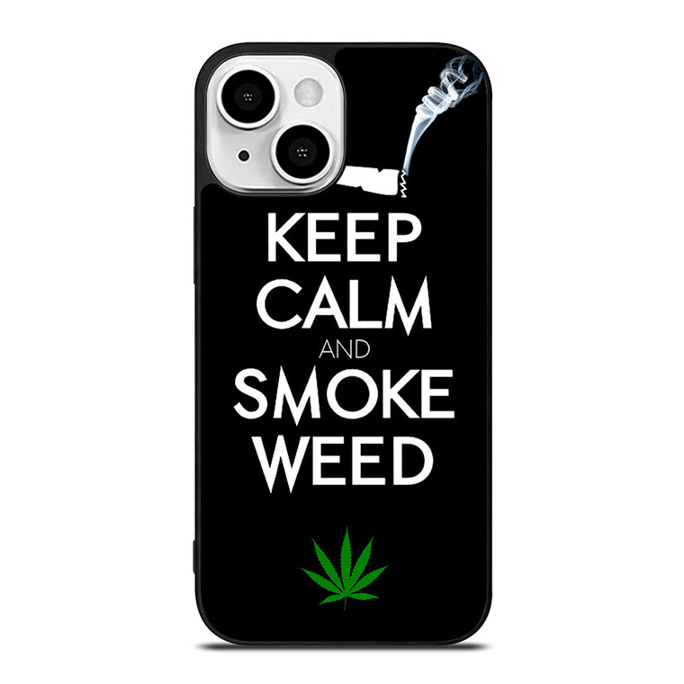 KEEP CALM AND SMOKE WEED 1 iPhone 13 Mini Case Cover