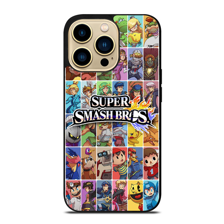SUPER SMASH BROS CHARACTER iPhone 14 Pro Max Case Cover