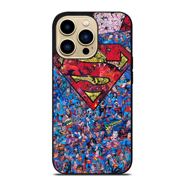 SUPERMAN SUPERHERO LOGO iPhone 14 Pro Max Case Cover