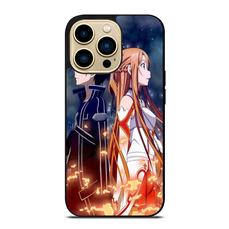 SWORD ART ONLINE KIRITO AND ASUNA 2 iPhone 14 Pro Max Case Cover