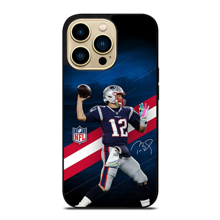TOM BRADY PATRIOTS 5 iPhone 14 Pro Max Case Cover