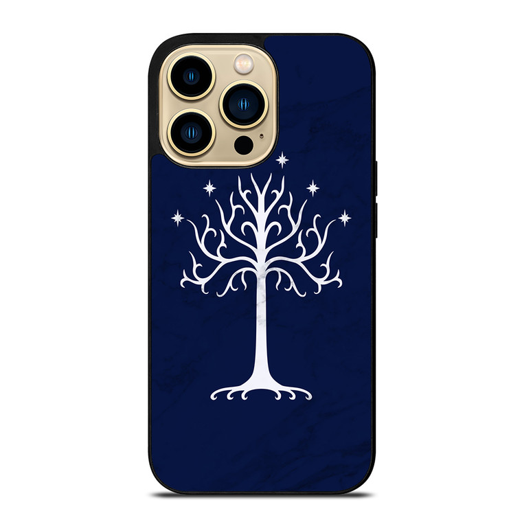 TREE OF GONDOR MARBLE LOGO iPhone 14 Pro Max Case Cover