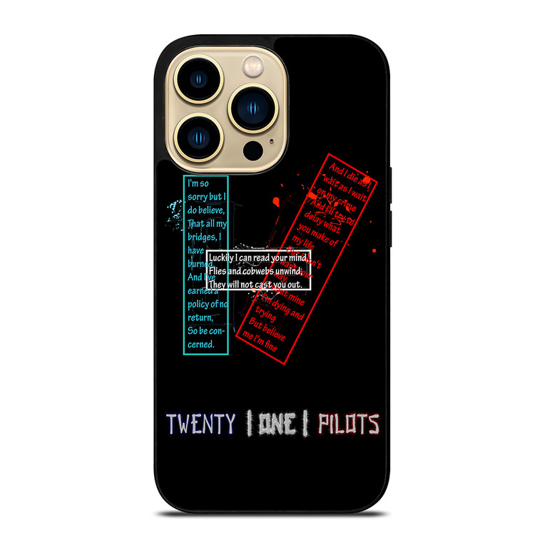TWENTY ONE PILOTS LOGO iPhone 14 Pro Max Case Cover