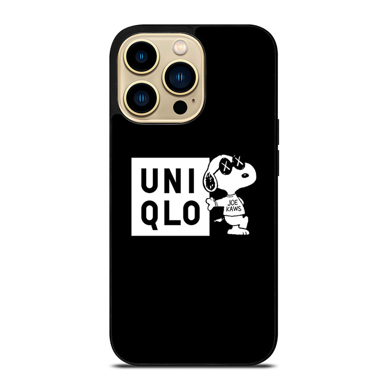 UNIQLO SNOOPY LOGO iPhone 14 Pro Max Case Cover