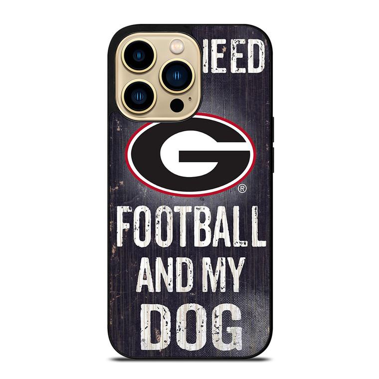 UNIVERSITY GEORGIA BULLDOGS 5 iPhone 14 Pro Max Case Cover