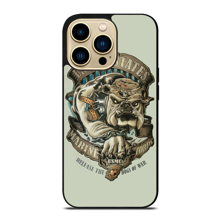 USMC MARINE WAR DOGS iPhone 14 Pro Max Case Cover