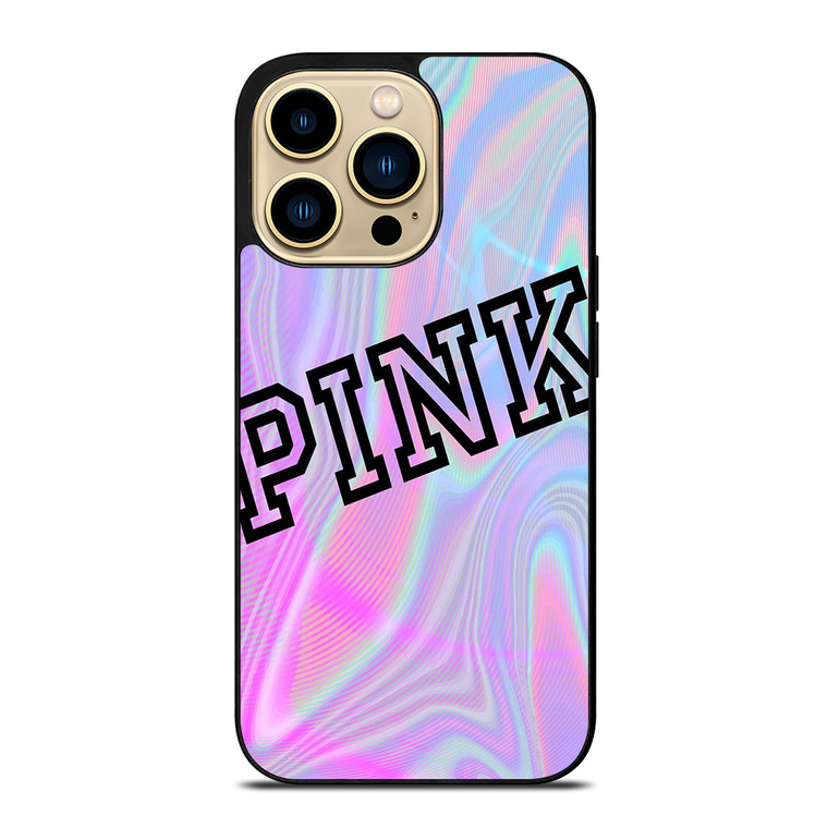 VICTORIA'S SECRET PINK COLORFULL iPhone 14 Pro Max Case Cover