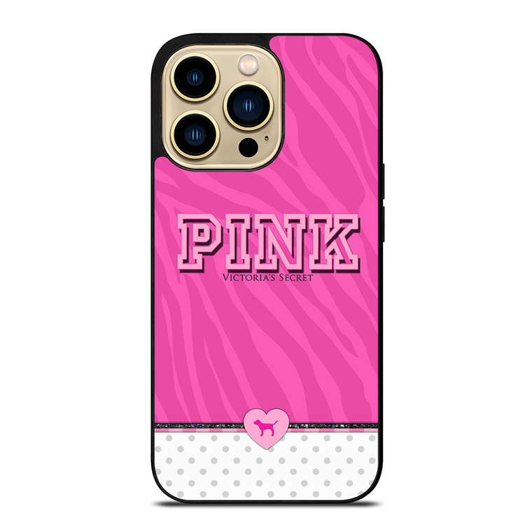 VICTORIA'S SECRET PINK DOT iPhone 14 Pro Max Case Cover