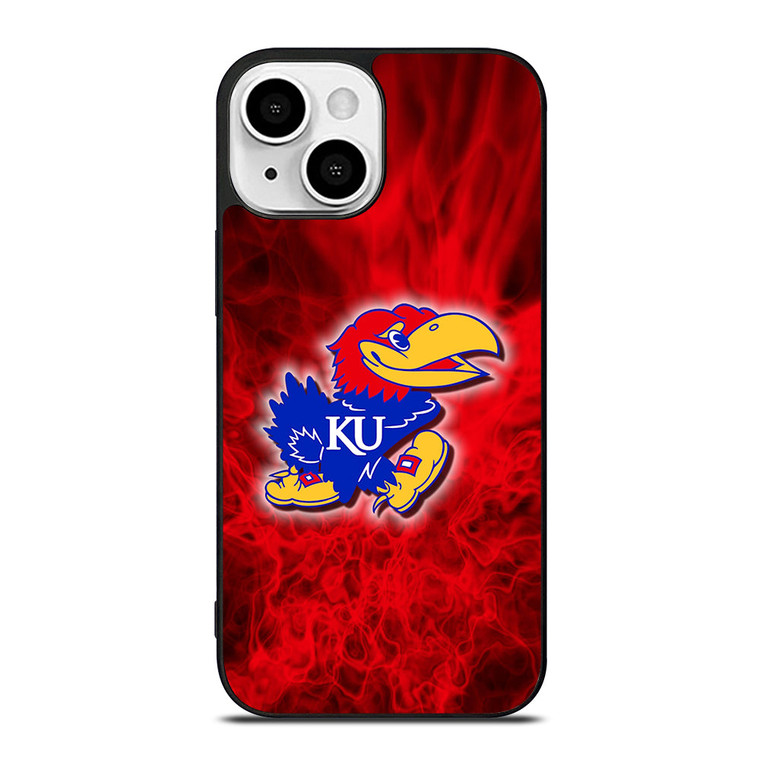 KANSAS JAYHAWKS LOGO iPhone 13 Mini Case Cover