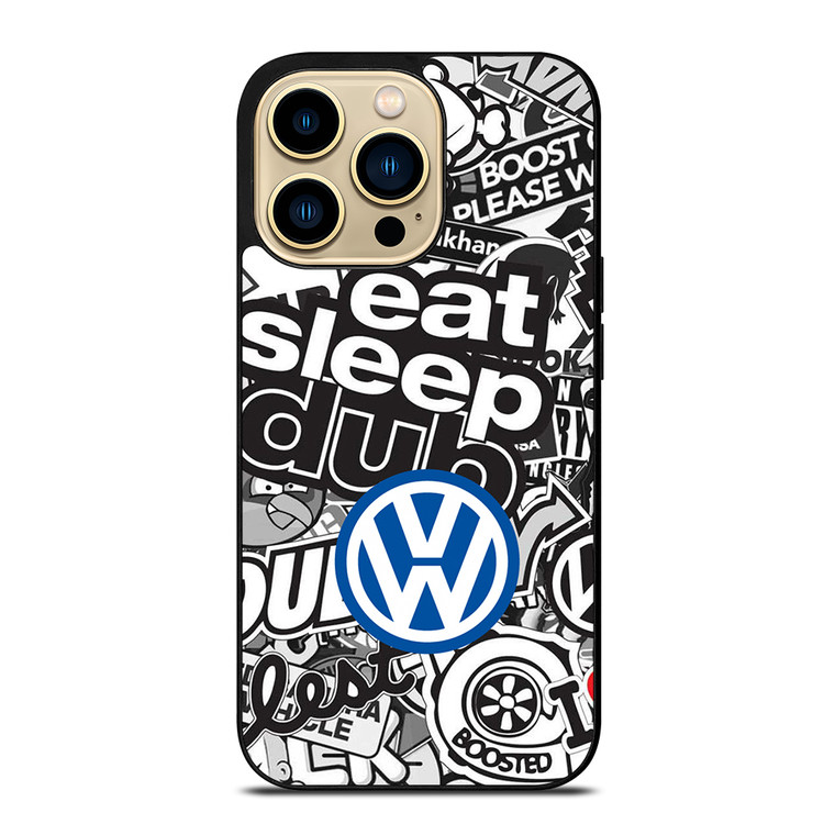 VW STICKER BOMB iPhone 14 Pro Max Case Cover