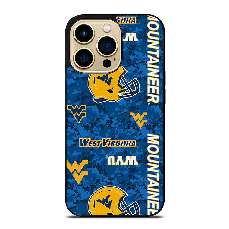 WEST VIRGINIA MOUNTAINEERS LOGO iPhone 14 Pro Max Case Cover