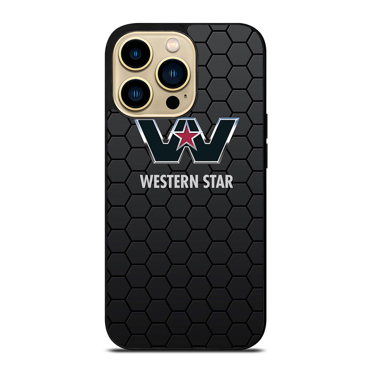 WESTERN STAR HEXAGON iPhone 14 Pro Max Case Cover
