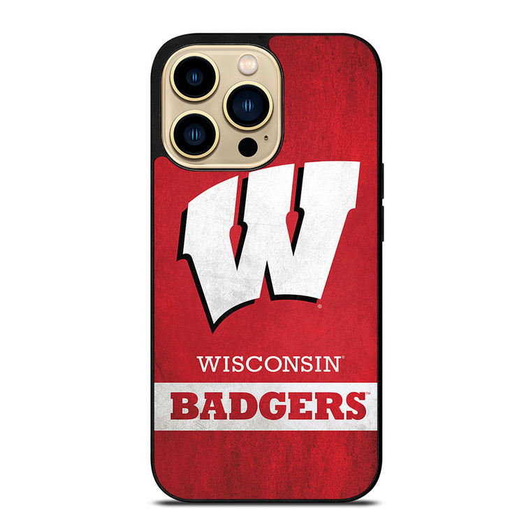 WISCONSIN BADGERS 3 iPhone 14 Pro Max Case Cover