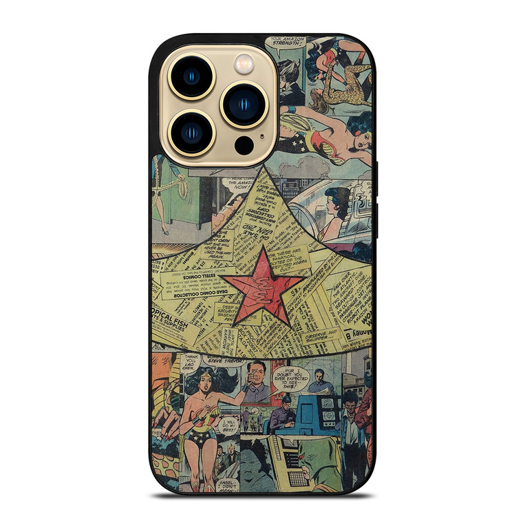 WONDER WOMAN LOGO ART iPhone 14 Pro Max Case Cover