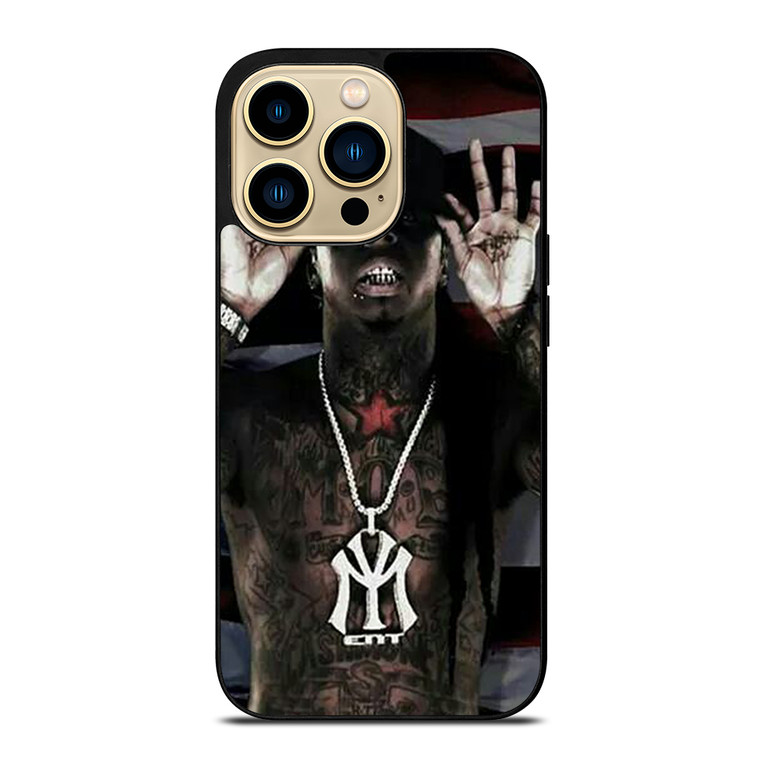 YOUNG MONEY LIL WAYNE RAPPER iPhone 14 Pro Max Case Cover