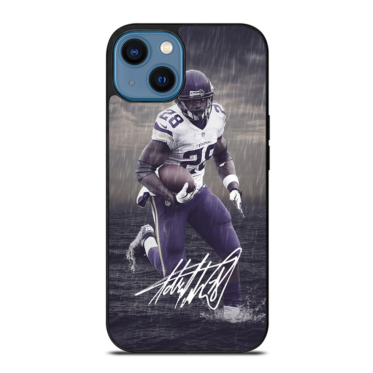 ADRIAN PETERSON SIGNATURE iPhone 14 Case Cover