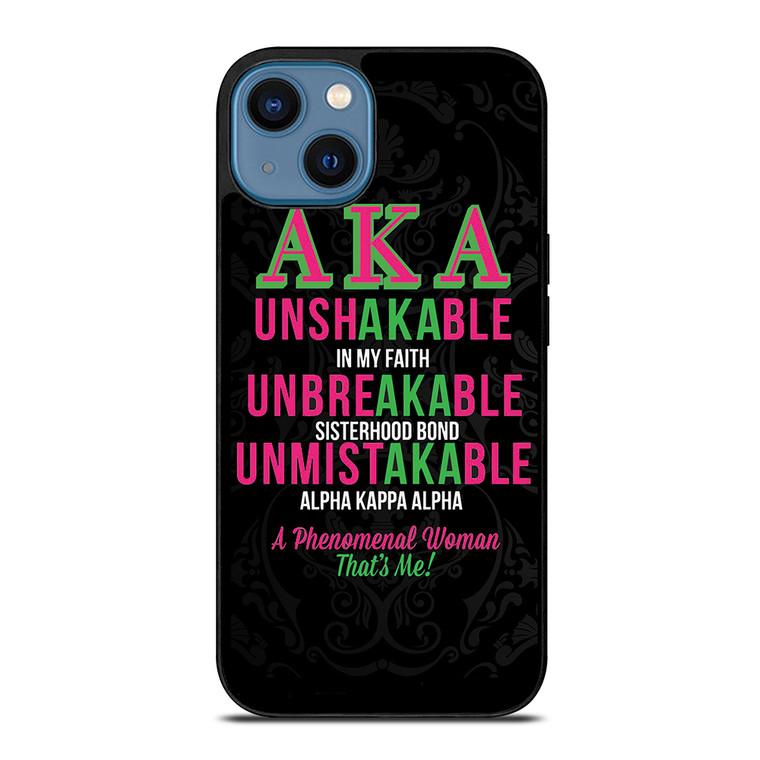 ALPHA KAPPA ALPHA 2 iPhone 14 Case Cover